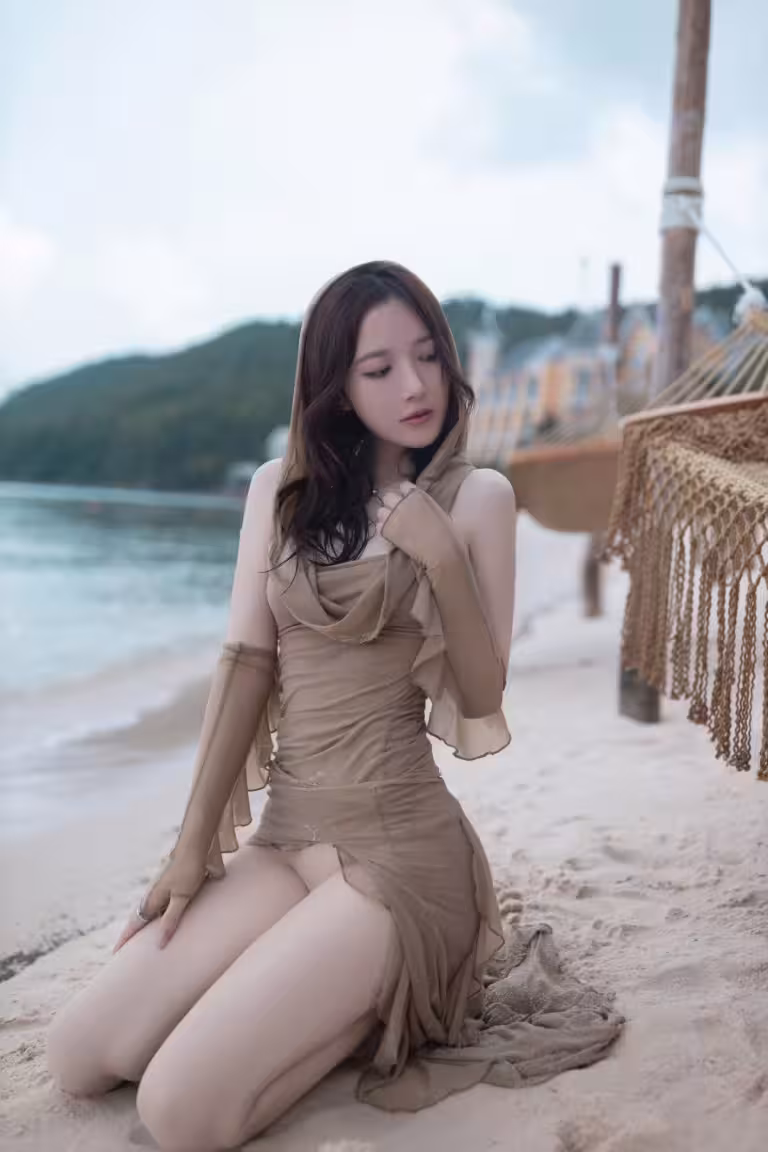 (Cosplay) 魚子醬雨後海灘寫真 (107P)