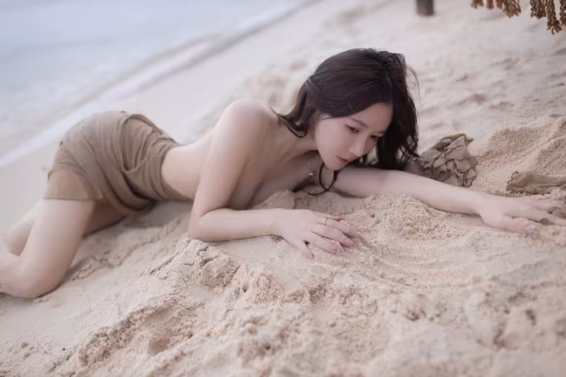 (Cosplay) 魚子醬雨後海灘寫真 (107P)