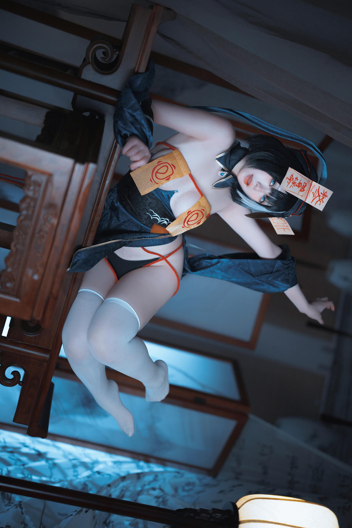 Cosplay 樱落酱w 碧蓝航线 华甲僵尸(41P)