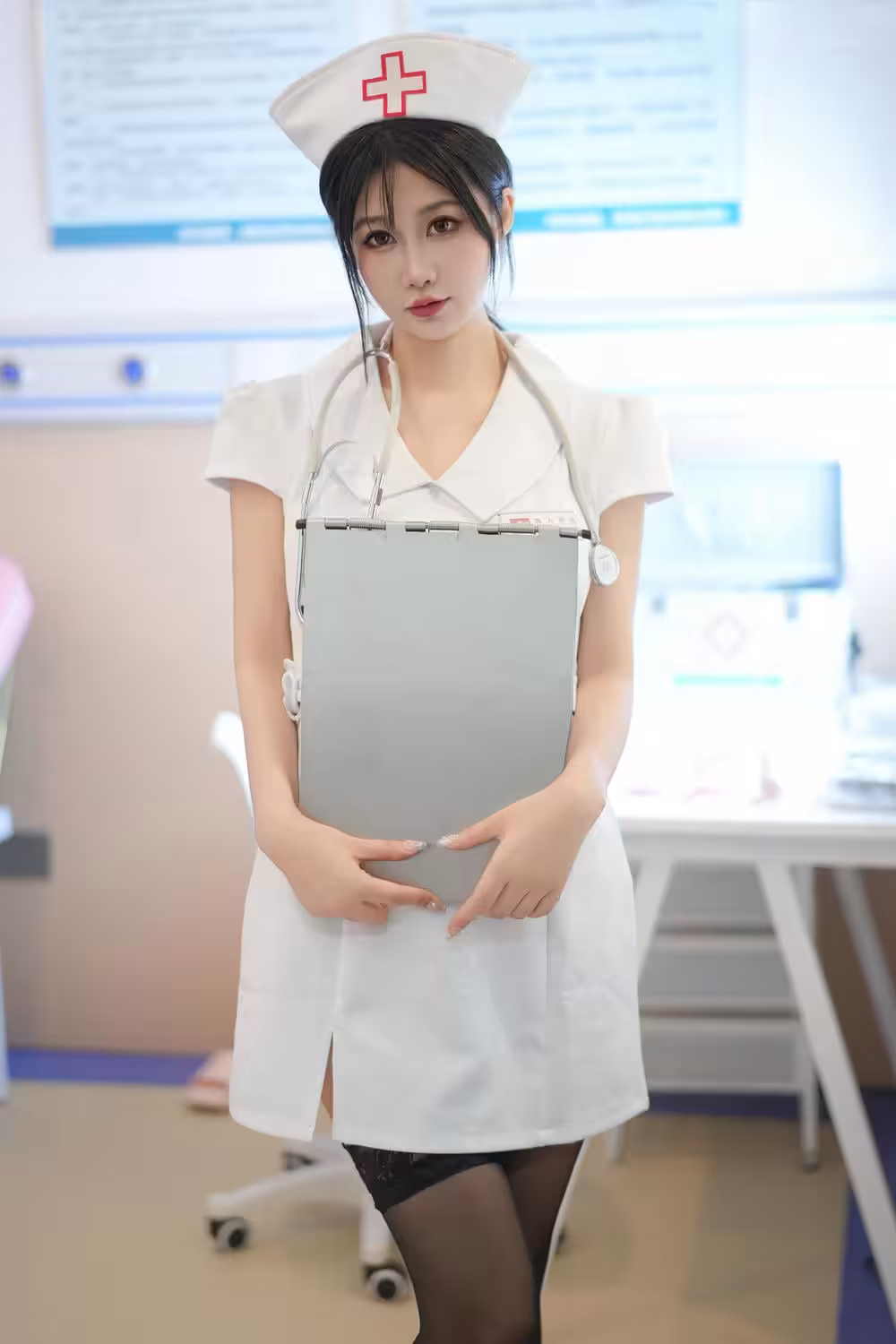 [網路收集系列] laura阿姣 – 秀人網模特 VIP醫護病房[92P]