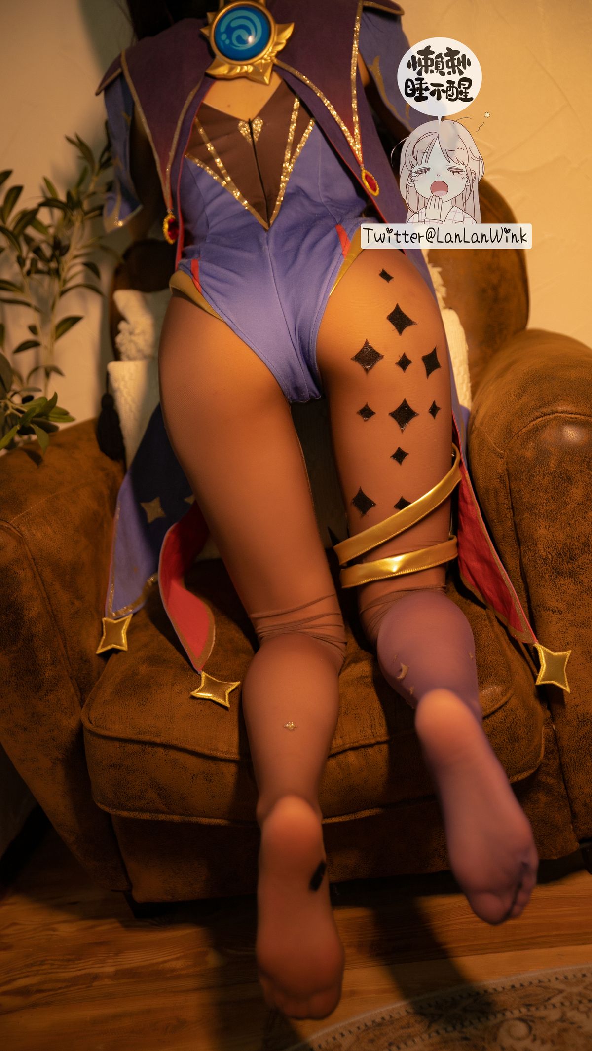 Coser@懒懒睡不醒 – 莫娜 (74P – 1V)