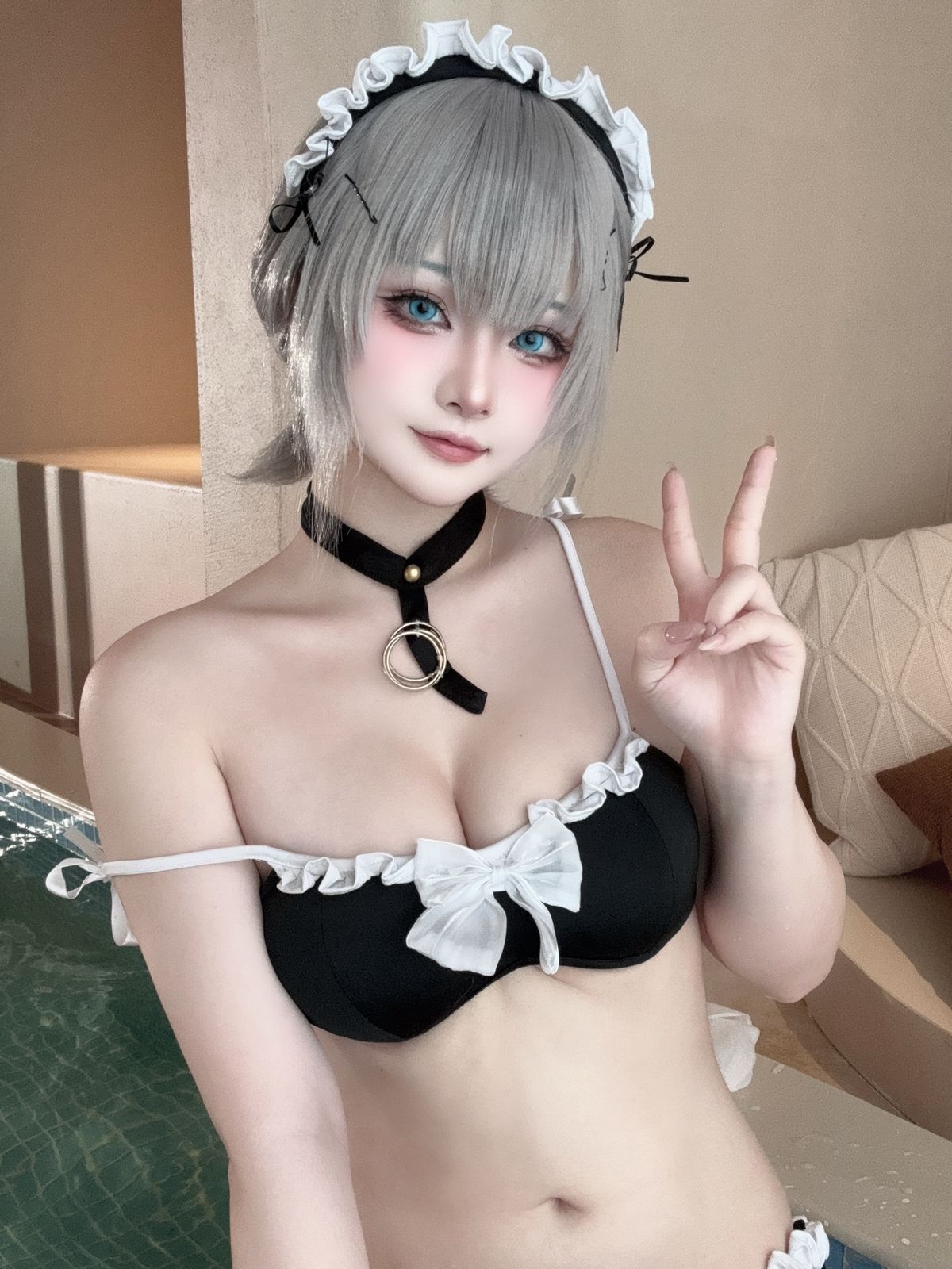 Coser@屿鱼 – 碧蓝航线 曼彻斯特 泳装 (51P)