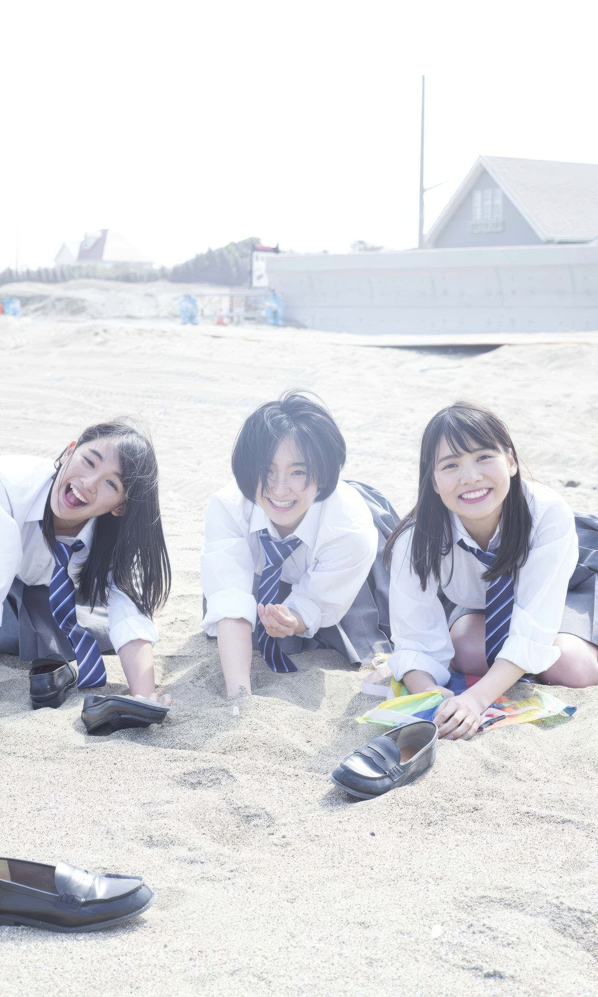 松永有紗・早乙女ゆう・浅川梨奈, デジタル週プレ写真集 「2代目週プレ3姉妹 青春の1ページ」 Set.02