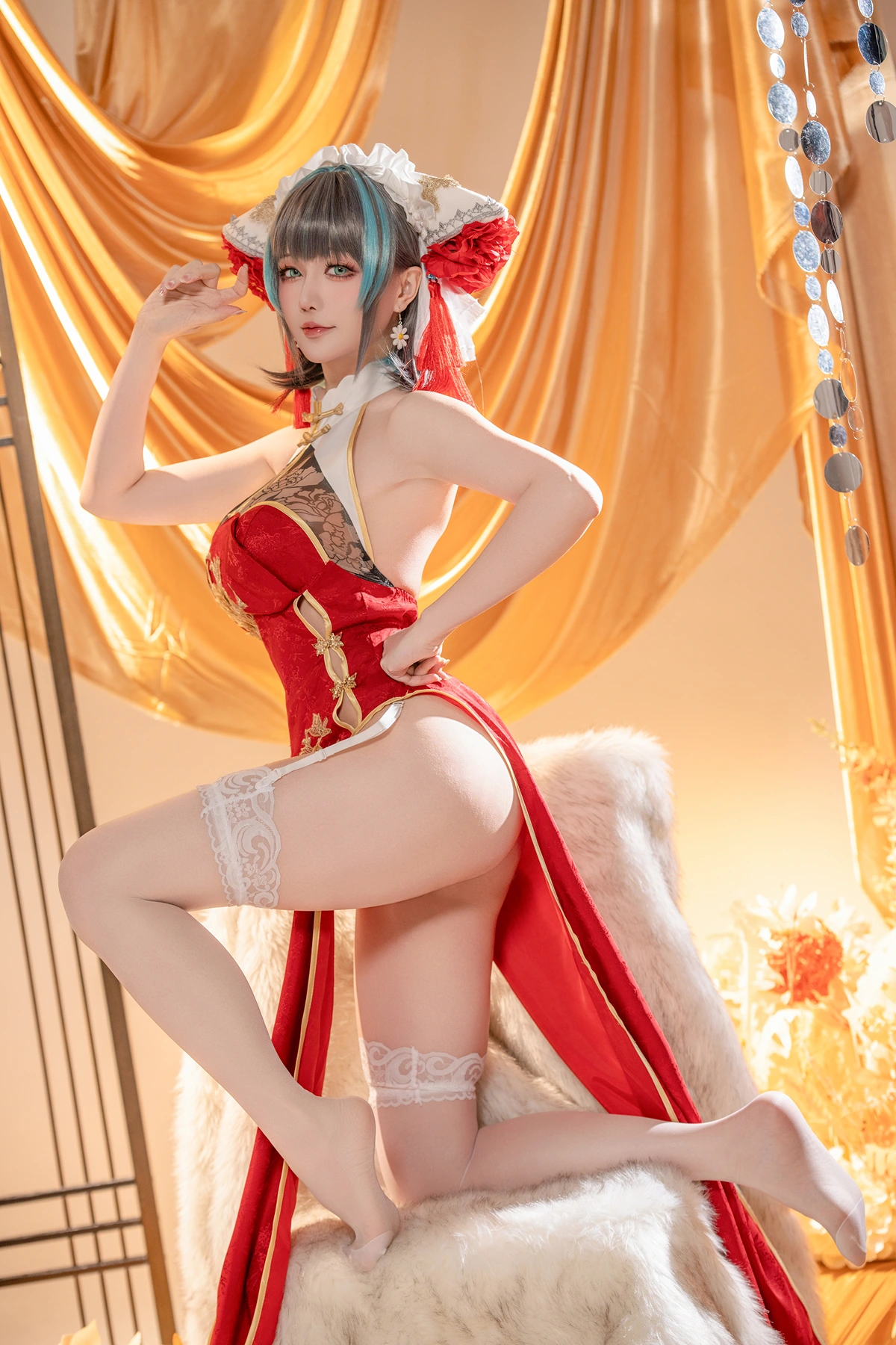 Cosplay 星之迟迟Hoshilily – 碧蓝航线柴郡