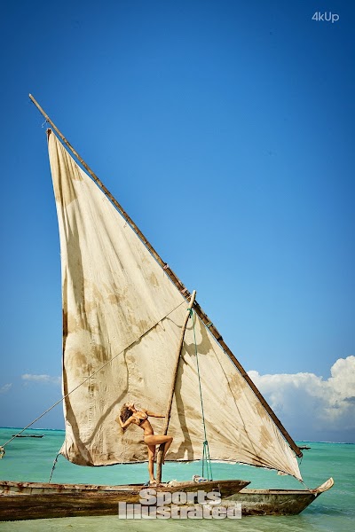 Nina Agdal 2016 Zanzibar