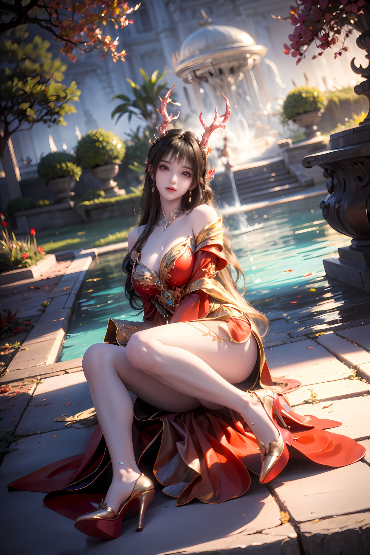AI Generated 百炼成神 – 云落 (81P)