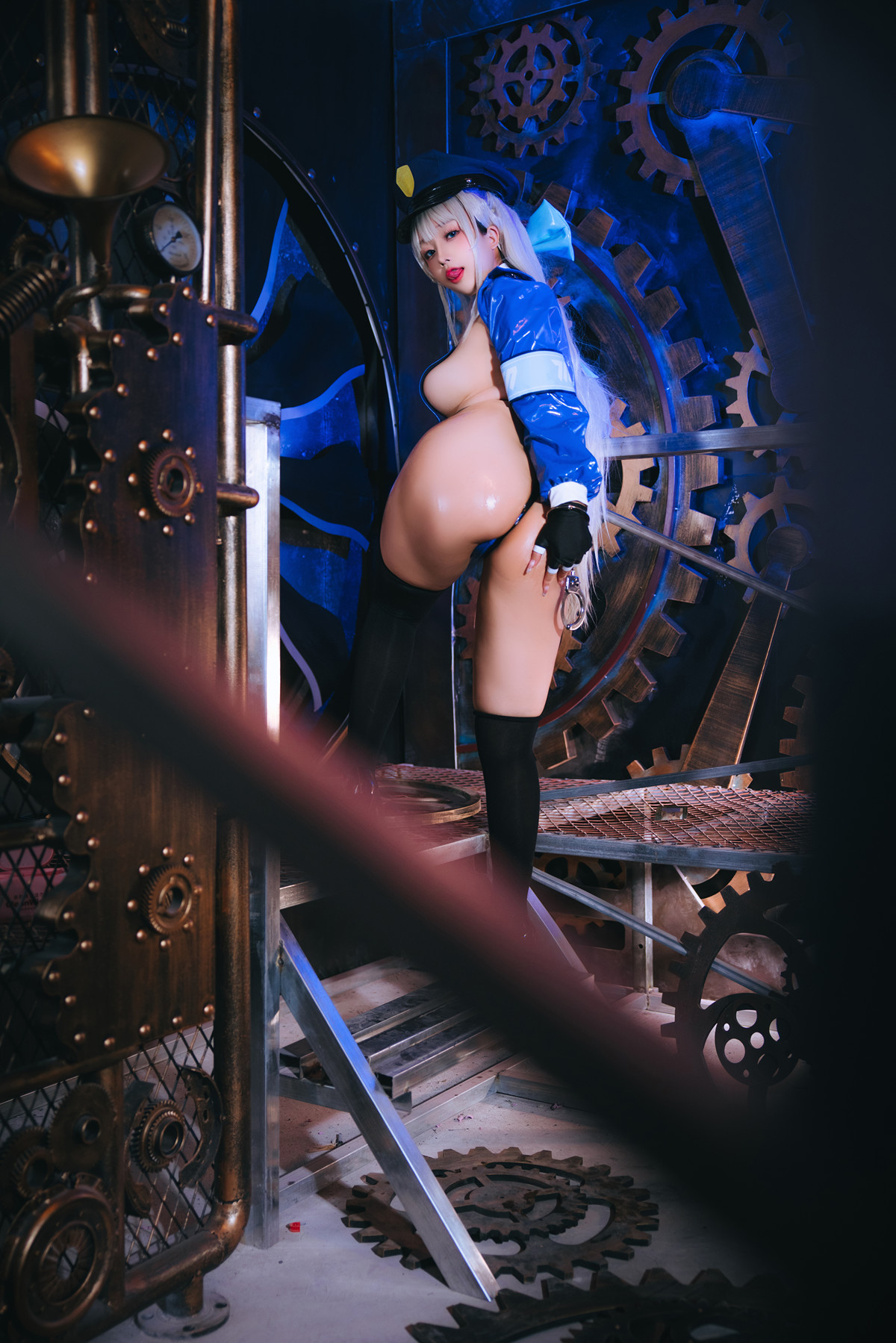 Cosplay Rinaijiao日奈娇 飞鸟马时女警 Set.01(38P)