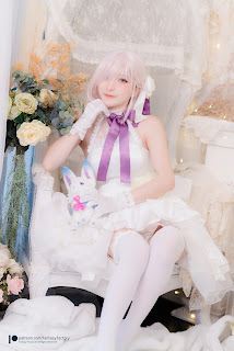 [Fantasy Factory] 小丁 – Cosplay Mashu Kyrielight – FateGrand Order