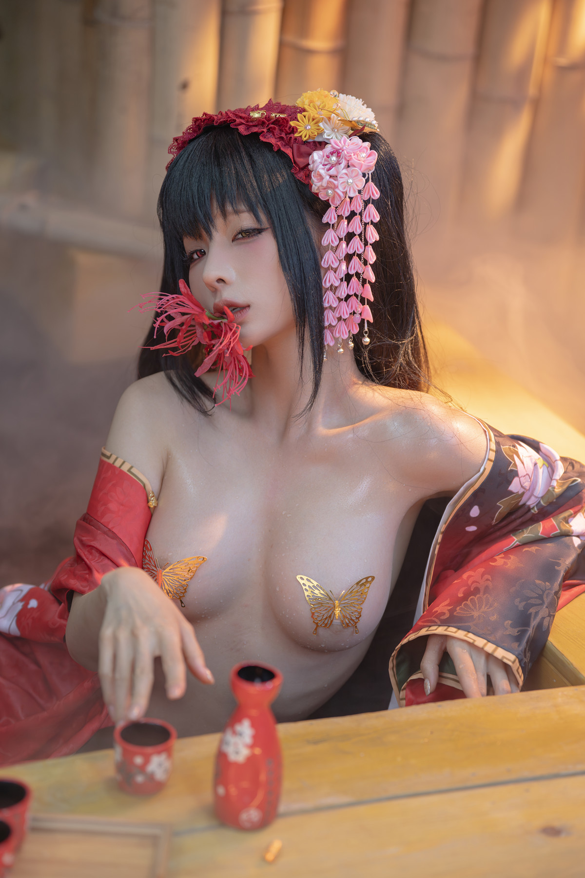 Cosplay 蠢沫沫Chunmomo 狂三和服 Kurumi Set.03(54P)