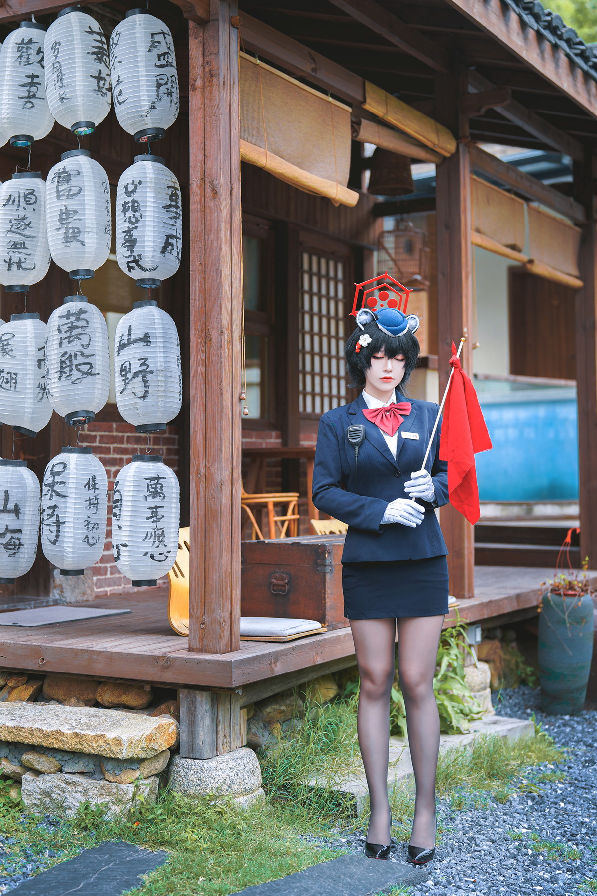 Cosplay 半半子Banbanko ガイド春日ツバキ Set.01(37P)