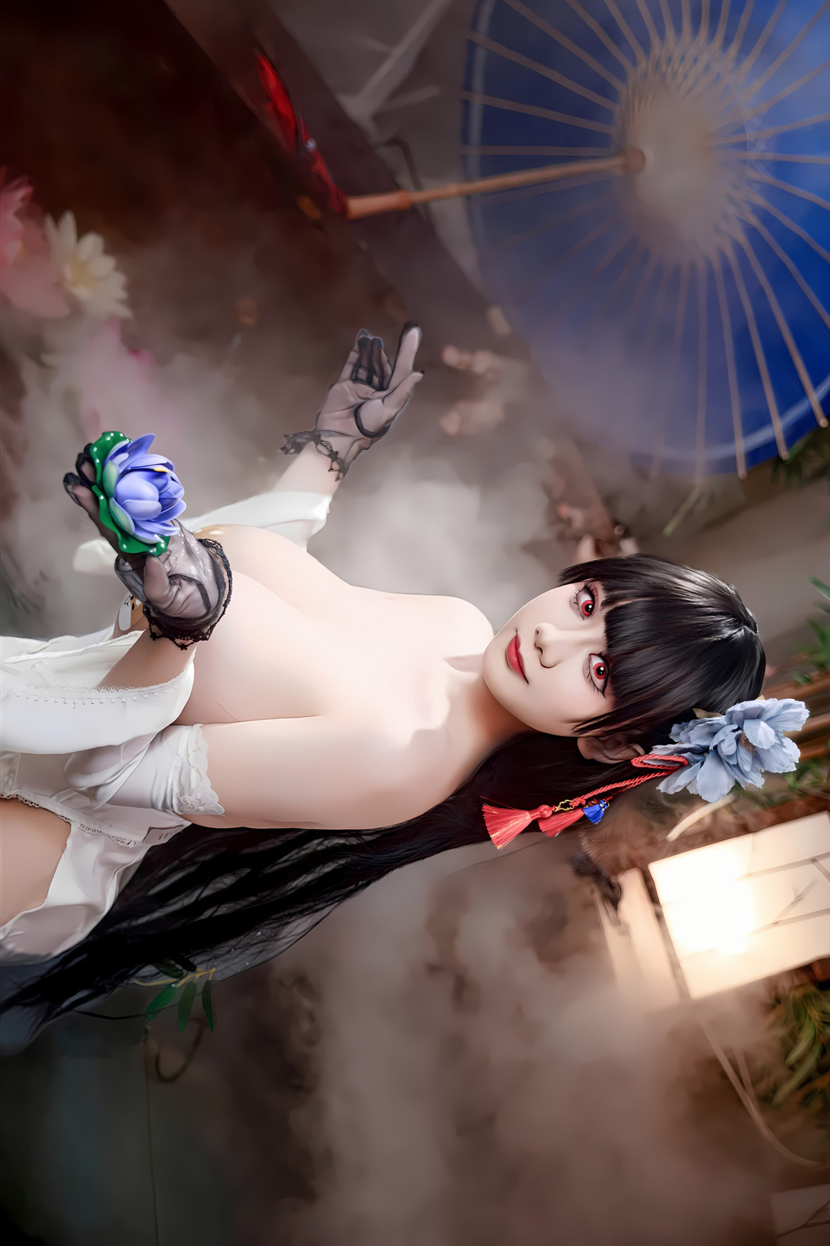 Cosplay 阿雪雪 – 碧蓝航线 逸仙 中式 Set.02