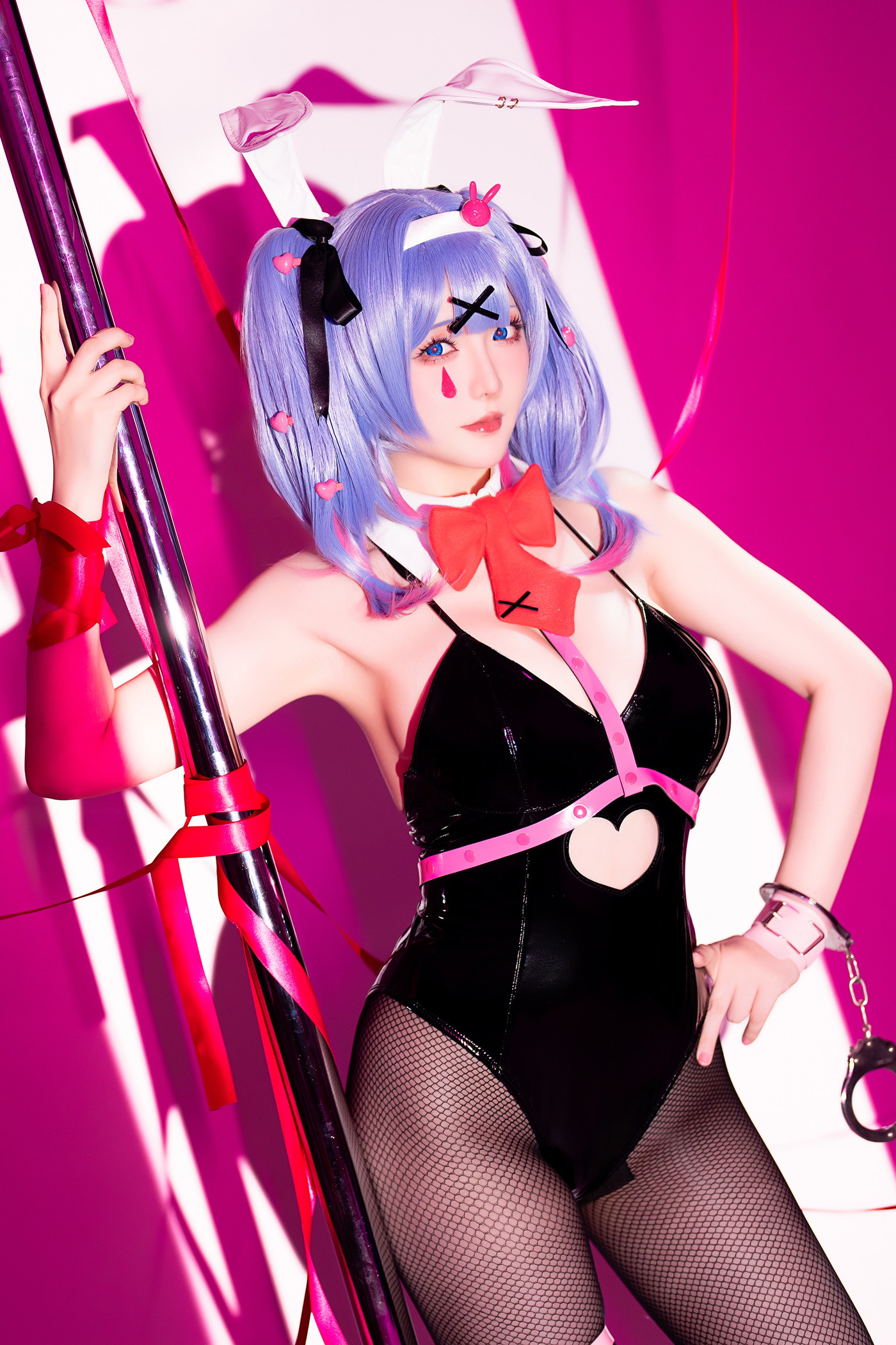 Cosplay 星之迟迟Hoshilily 初音未来 兔子洞(60P)