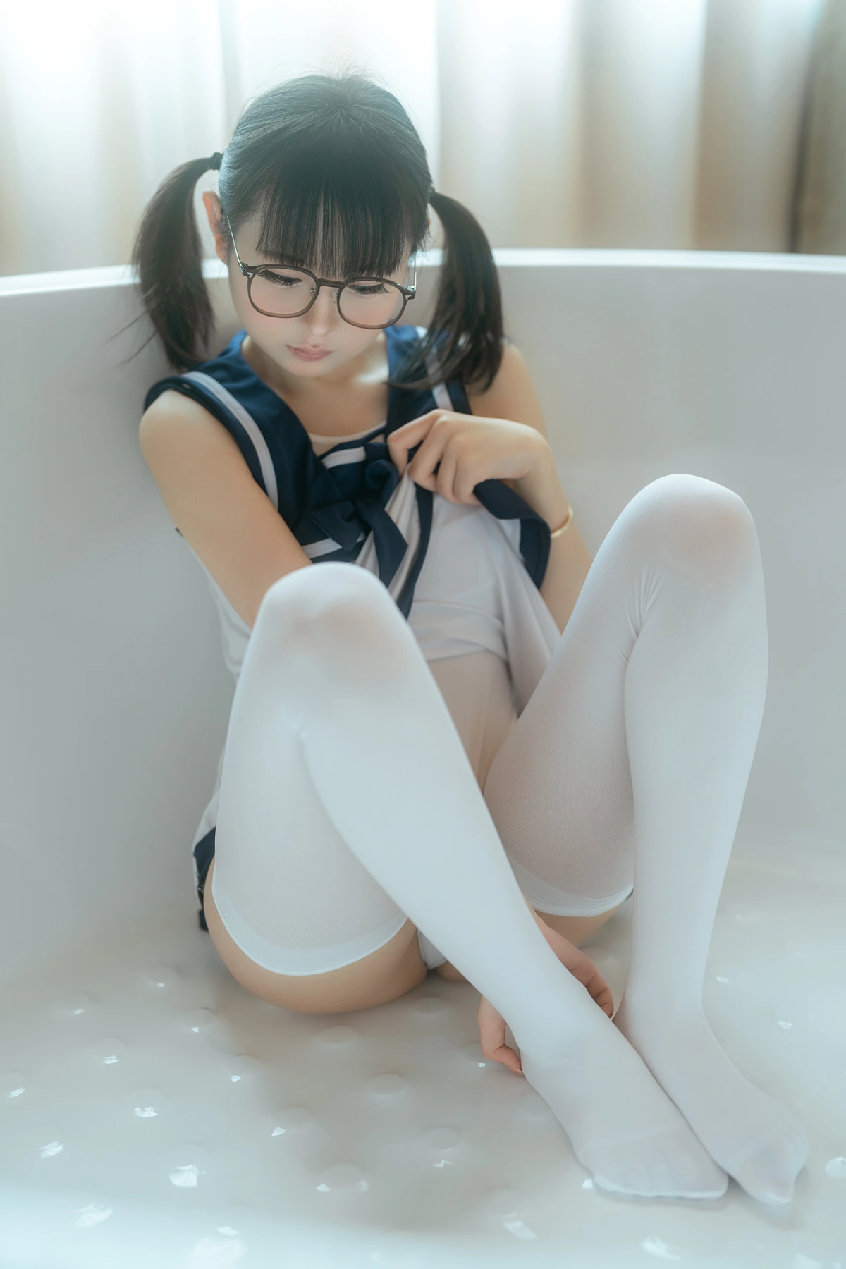 Cosplay 幼水铃衣 – 梦浴少女 Set.01(41P)