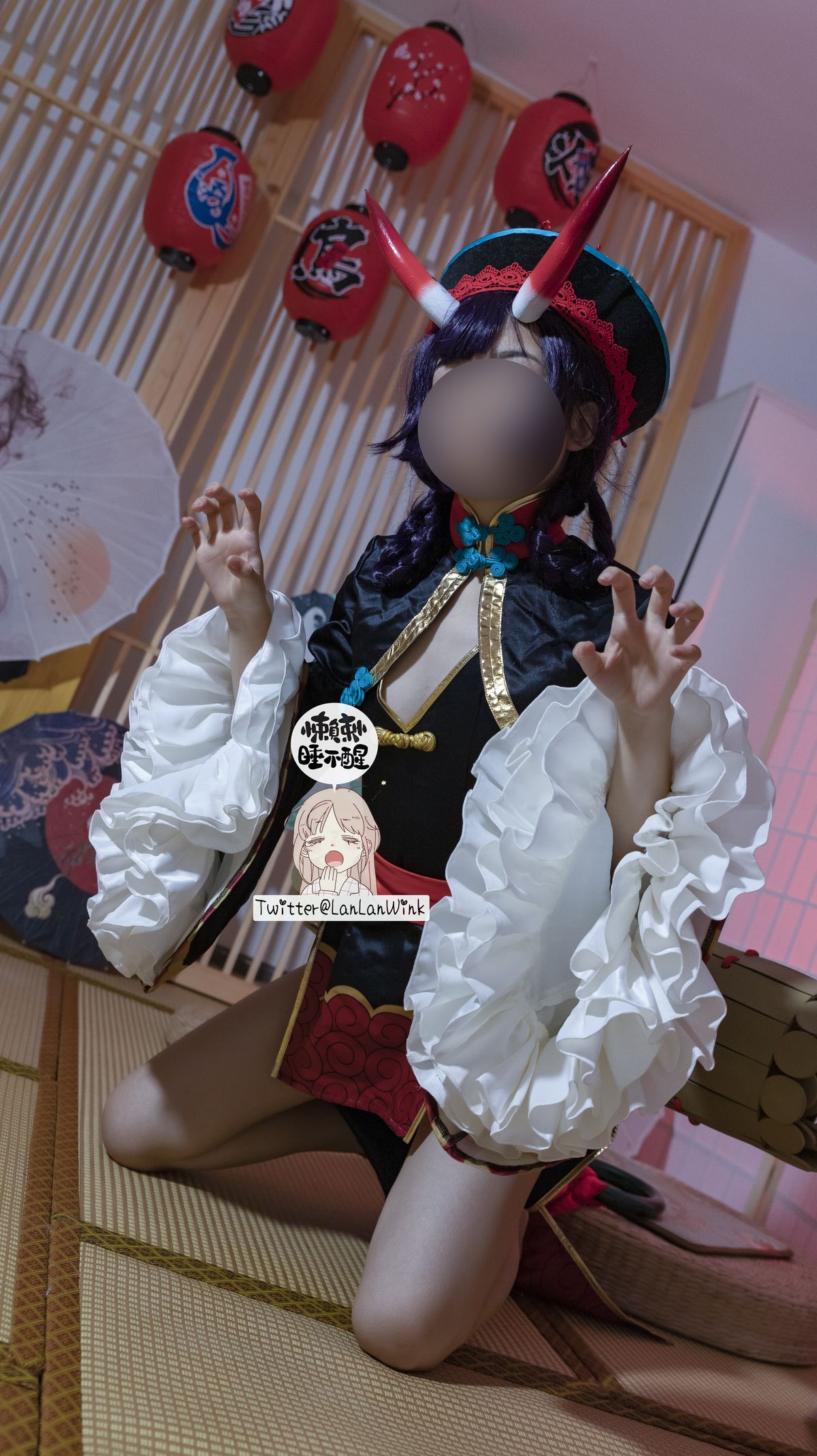 Coser@懒懒睡不醒 – 酒吞童子 (49P)