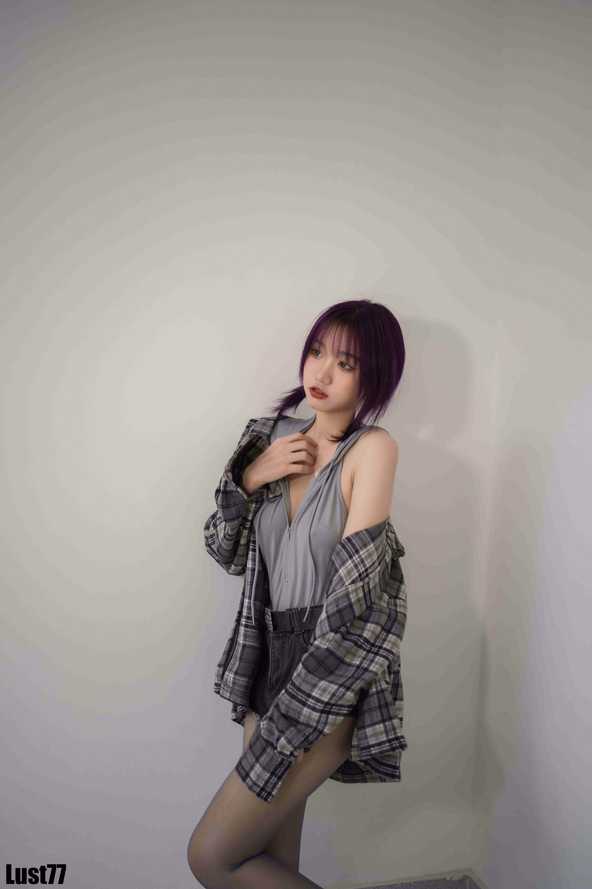Cosplay 柒柒要乖哦 小灰兔(69P)