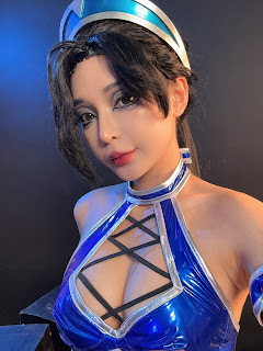 Coser@UmekoJ – Cosplay Kitana Mortal Kombat