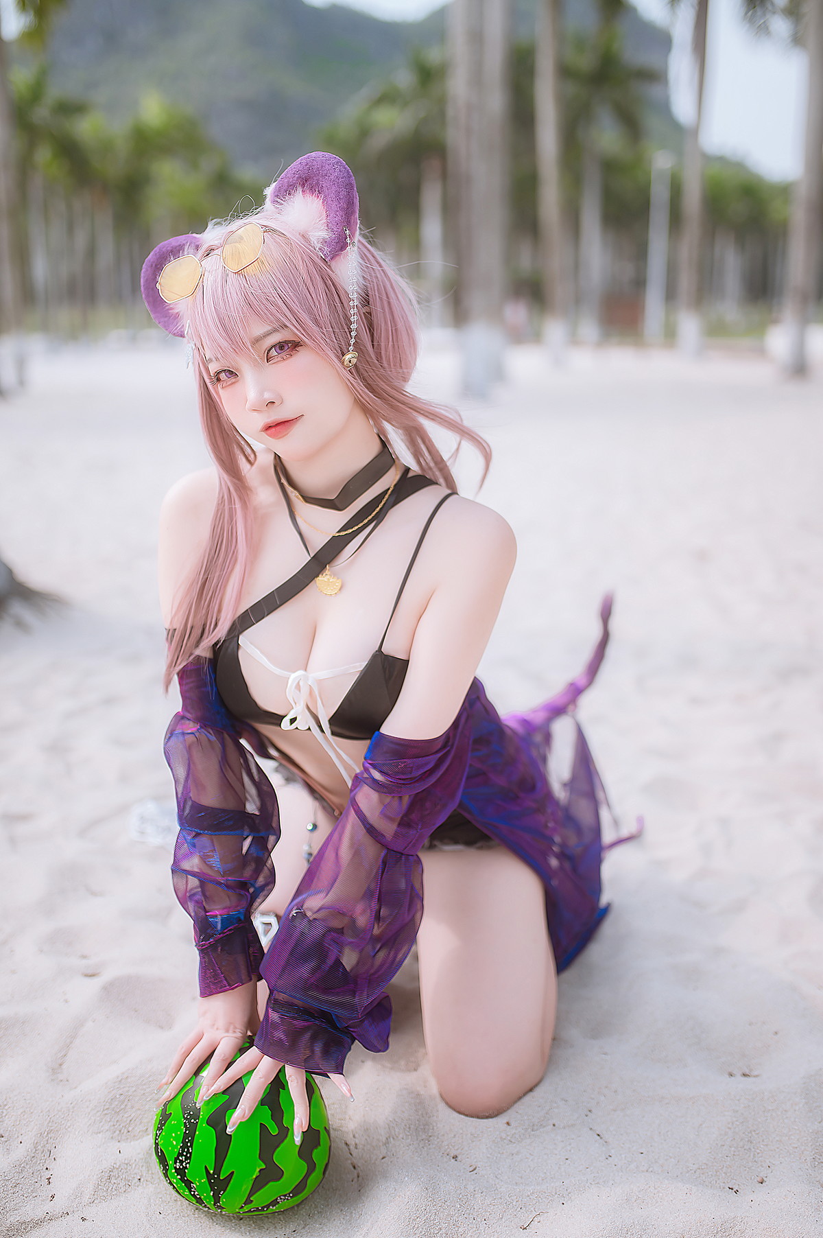 Cosplay 二佐Nisa 《泰拉夏日纪事》 佐佐林雨霞(45P)