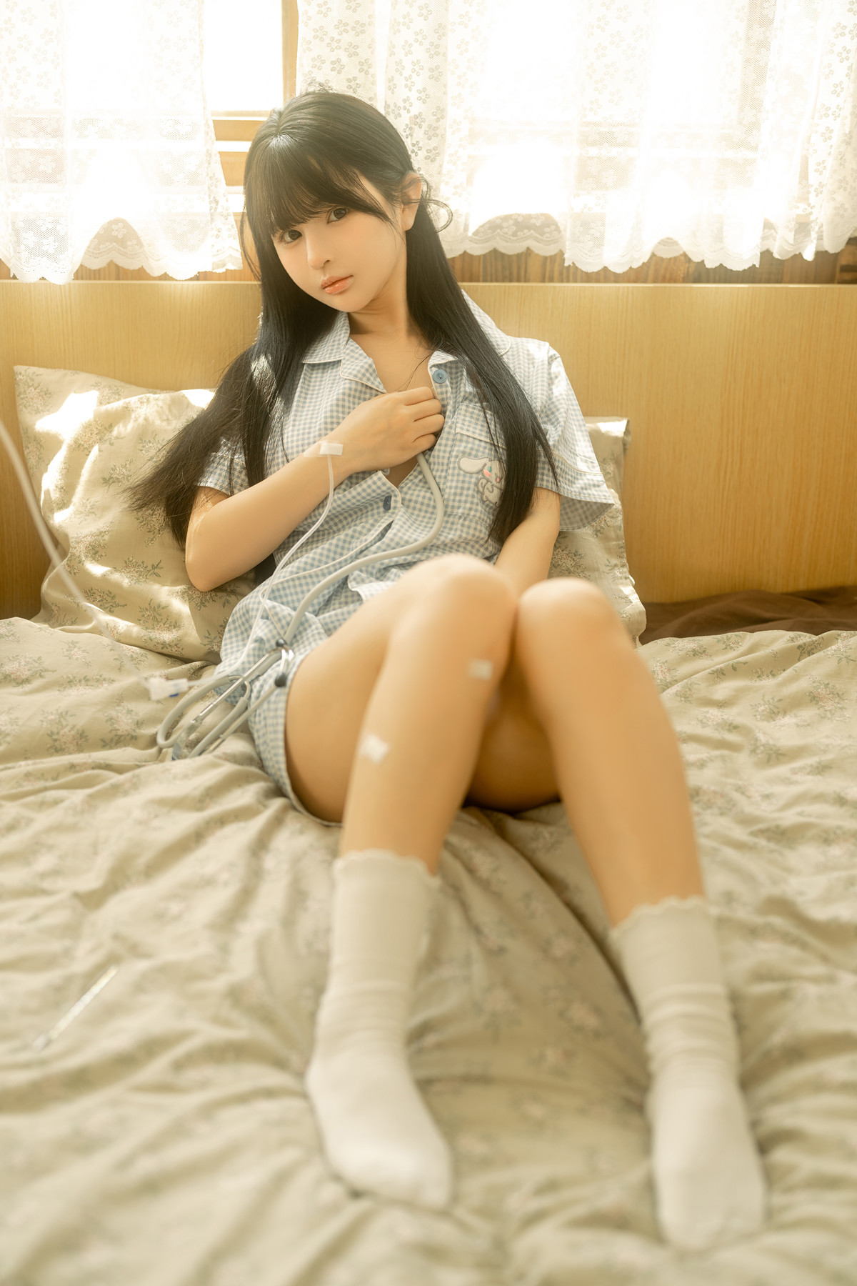 Cosplay 桜井宁宁 生病女友(90P)