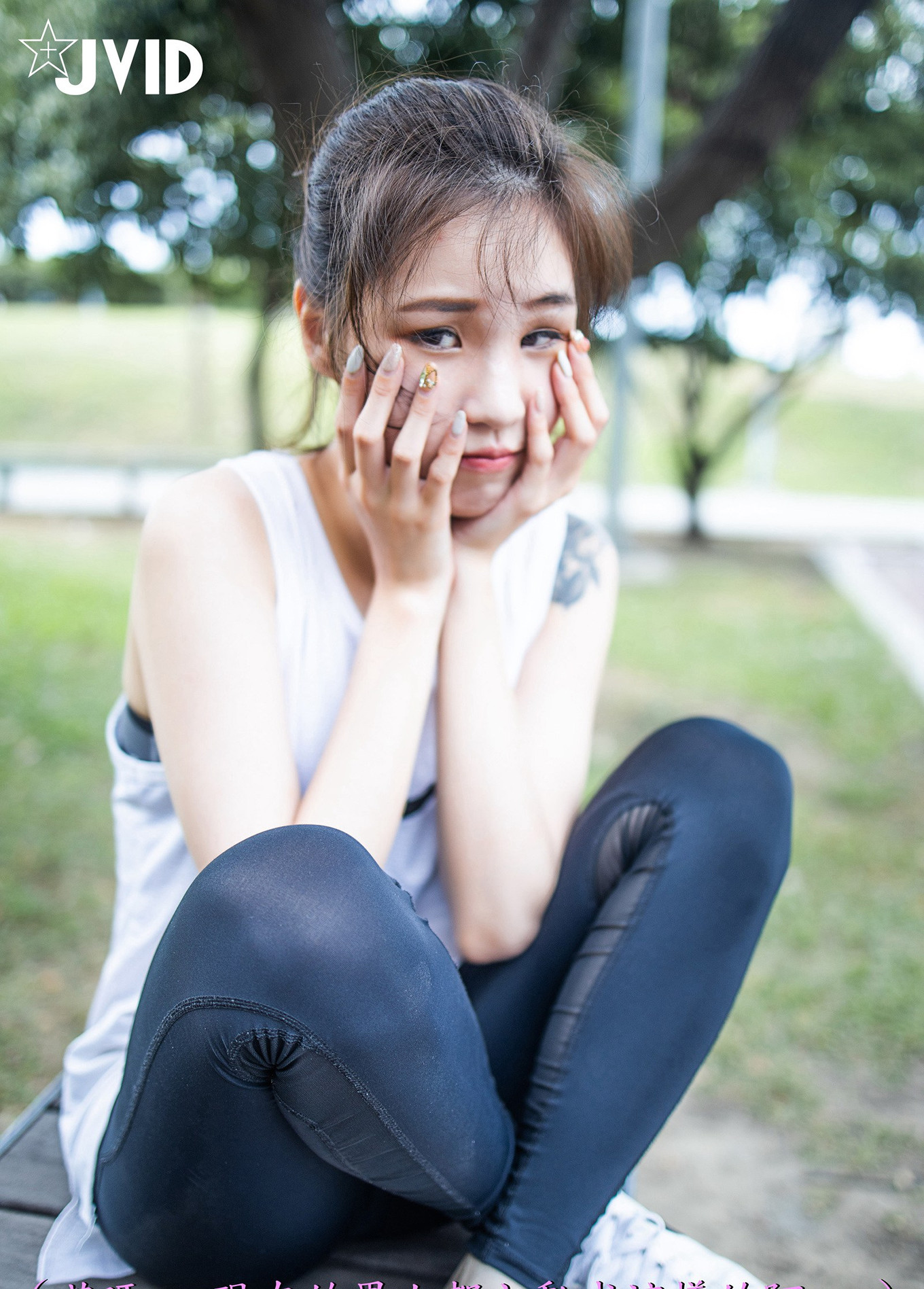 JVID Catlin 高校初恋女生-运动后Sex-約打籃球-卻被好友偷約去旅館 Set.01(70P)