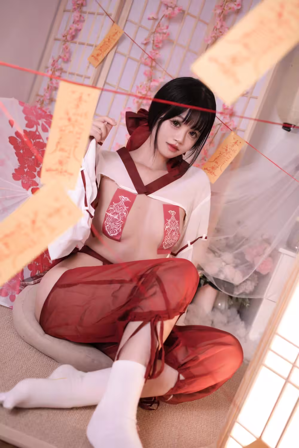[網路收集系列]星黛鹿鹿– 祈福巫女[56P]