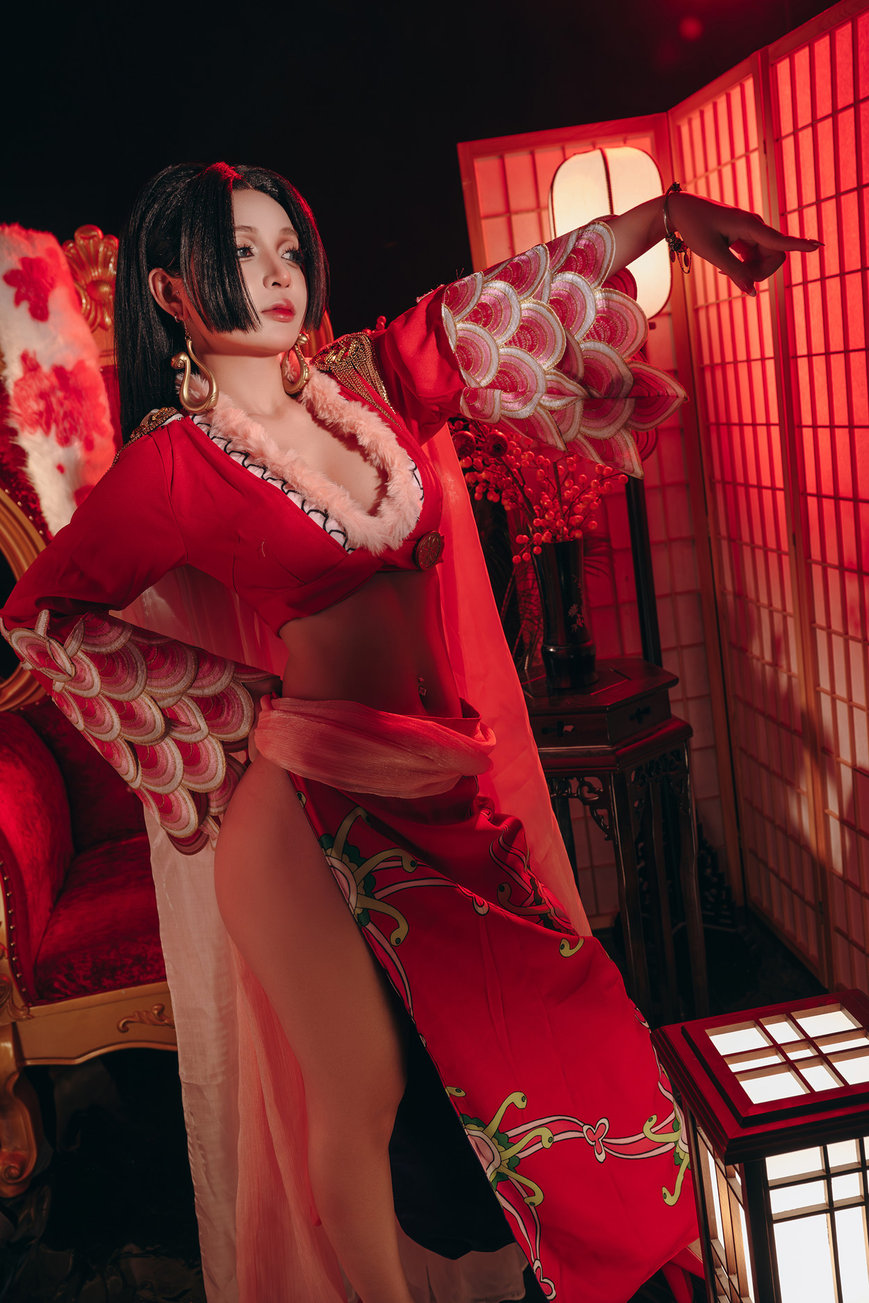 Cosplay Umeko.J Boa Hancock Set.01