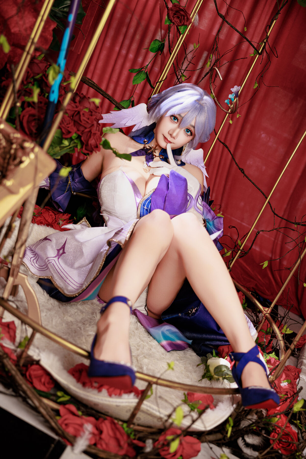 Coser@阿雪雪 – 崩坏 星穹铁道 知更鸟 (91P)