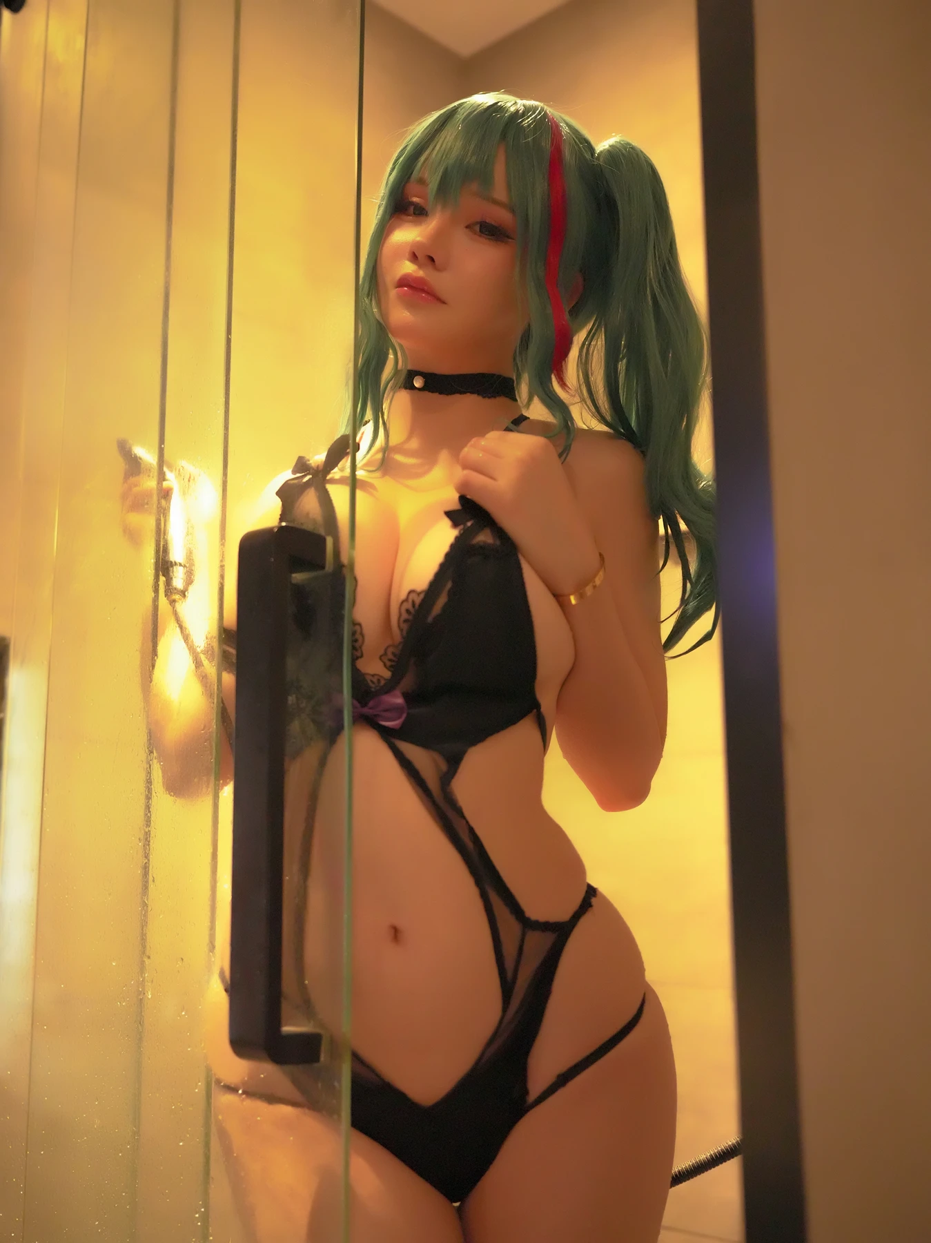 Cosplay 前羽_rr – 碧蓝航线 环洗手间