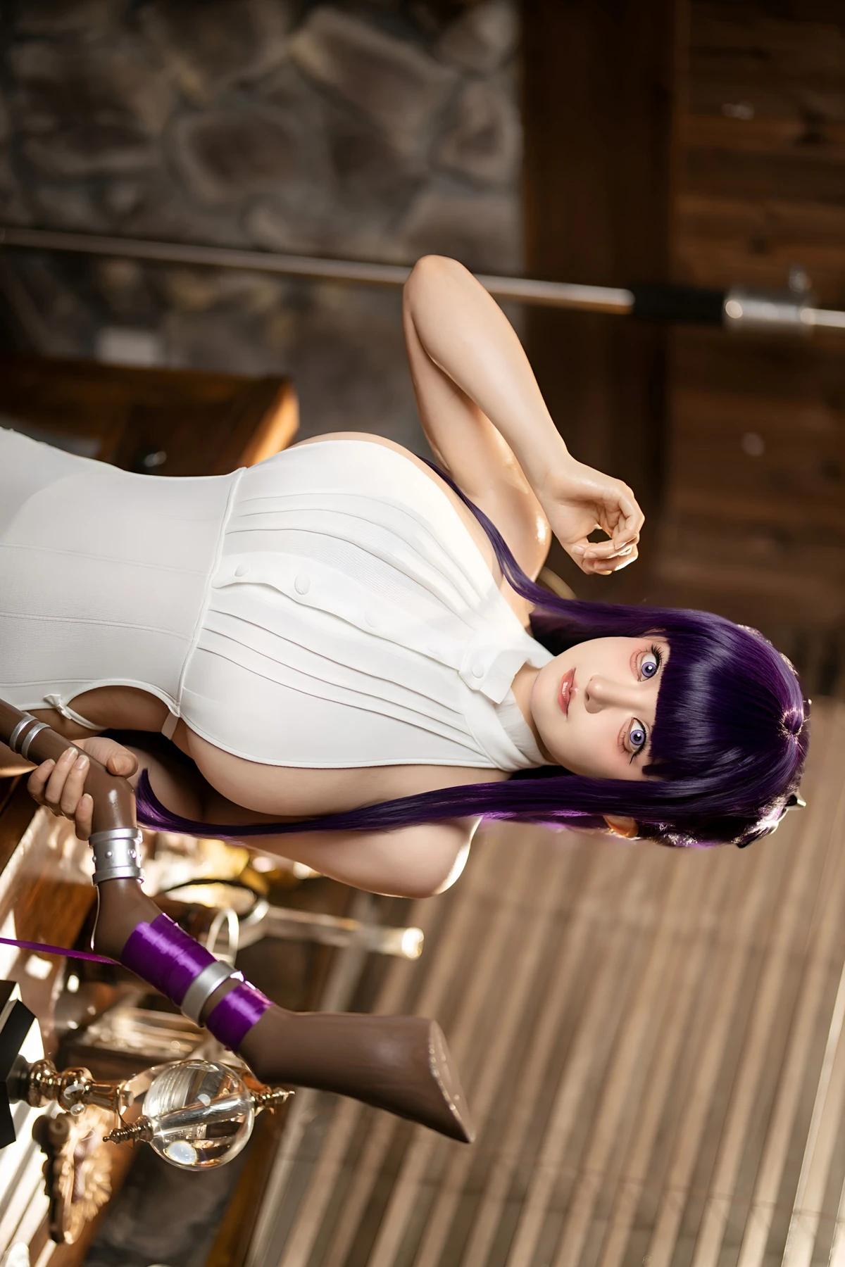 Cosplay 虎牙古阿扎 – 菲伦 Set.01