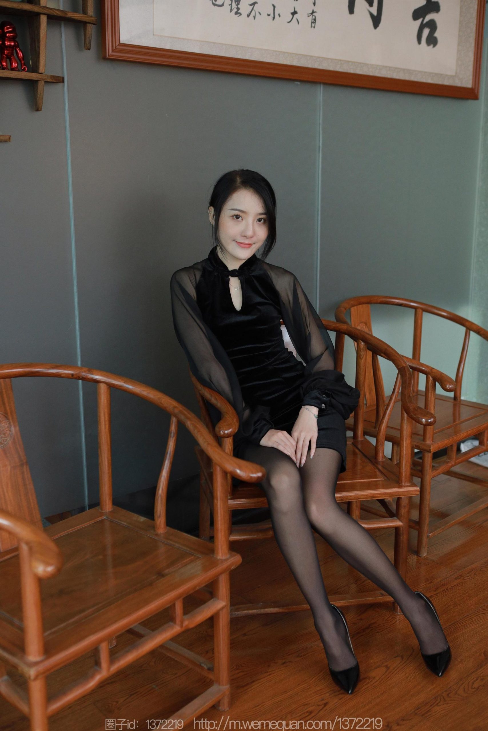 IESS异思趣向 - 模特：婉萍 《黑色蔷薇》