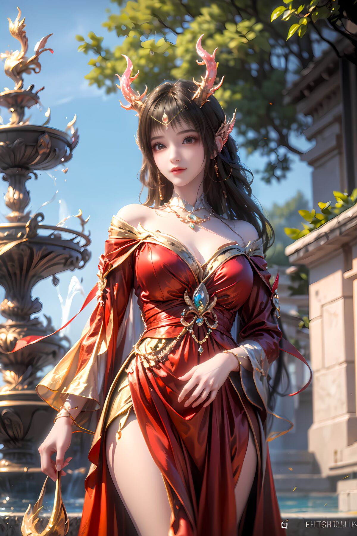 AI Generated 百炼成神 – 云落 (81P)