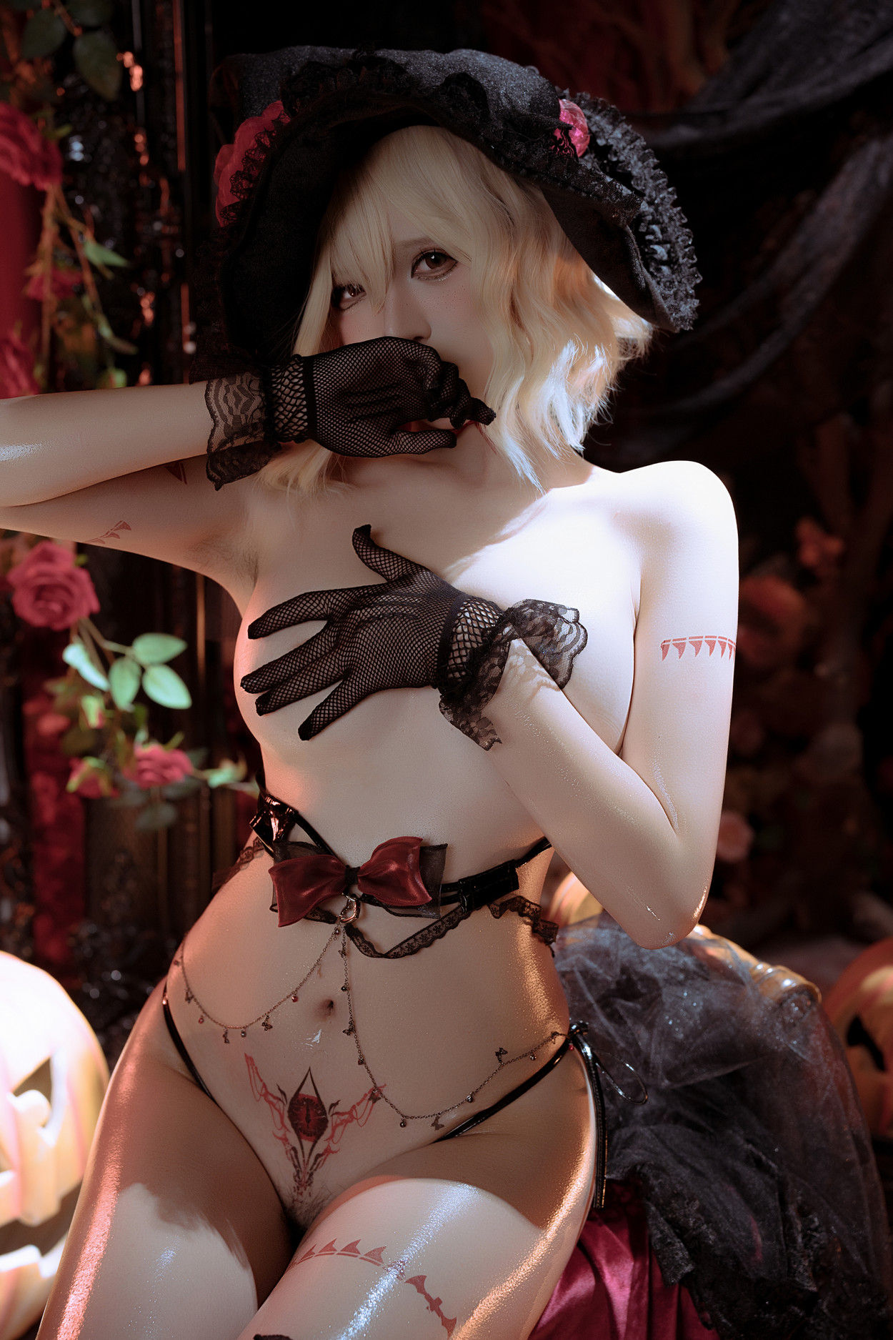 Cosplay 阿薰kaOri 魔女姐姐 Set.01(50P)