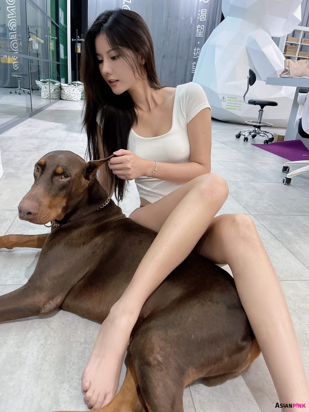 Jiu Shi A Zhu A (就是阿朱啊) – Bold Sexy Style in Doberman Concept