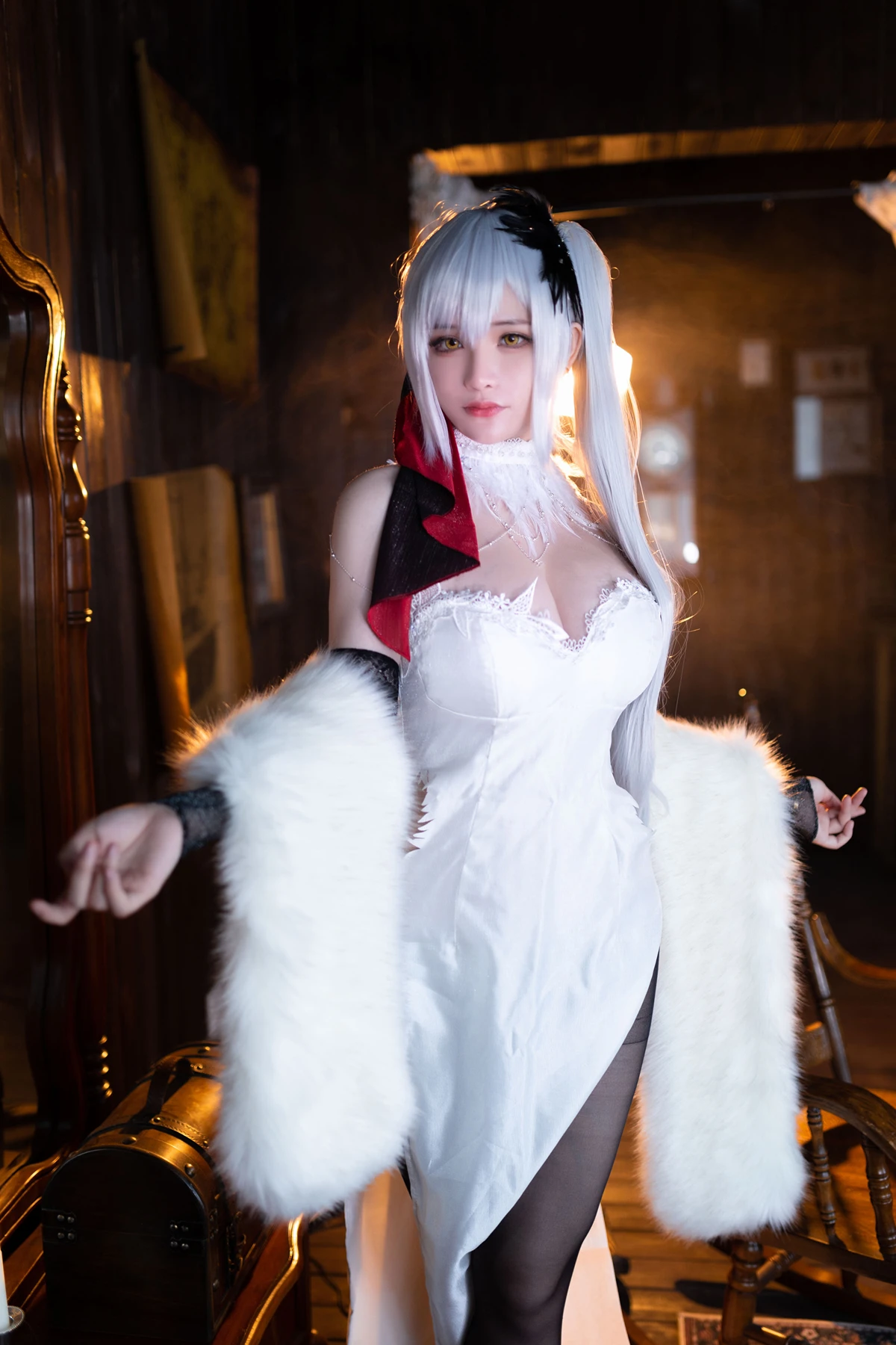 Cosplay 前羽_rr – 碧蓝航线 德雷克
