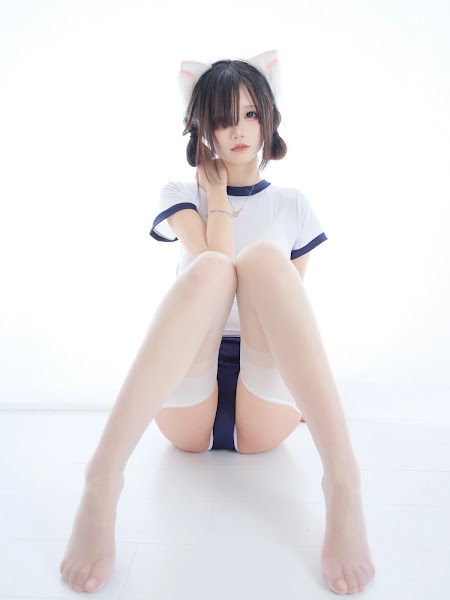 Coser@五更百鬼 舰长 体操服 猫耳