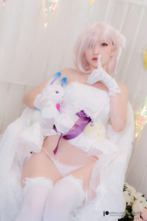 [Fantasy Factory] 小丁 – Cosplay Mashu Kyrielight – FateGrand Order