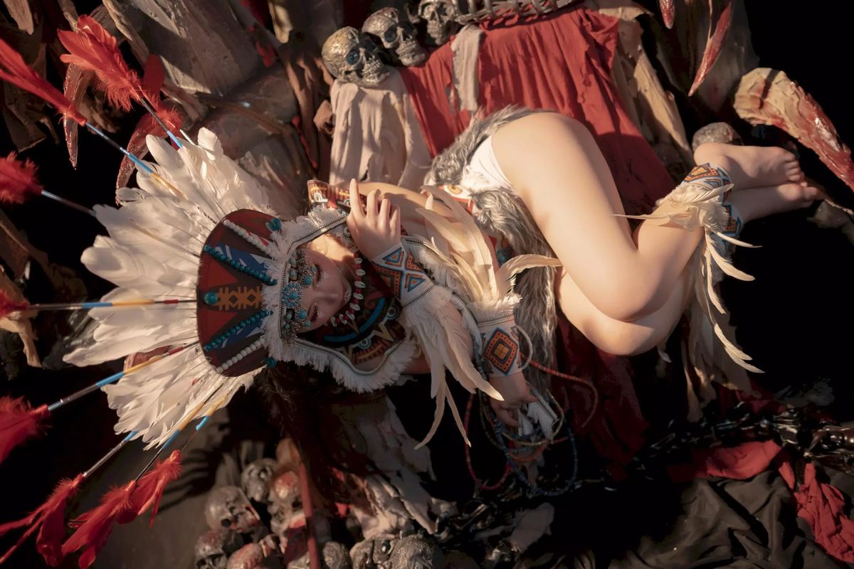 Coser@Bangni邦尼 – 印第安 紫舞龙 Part2 (50P)