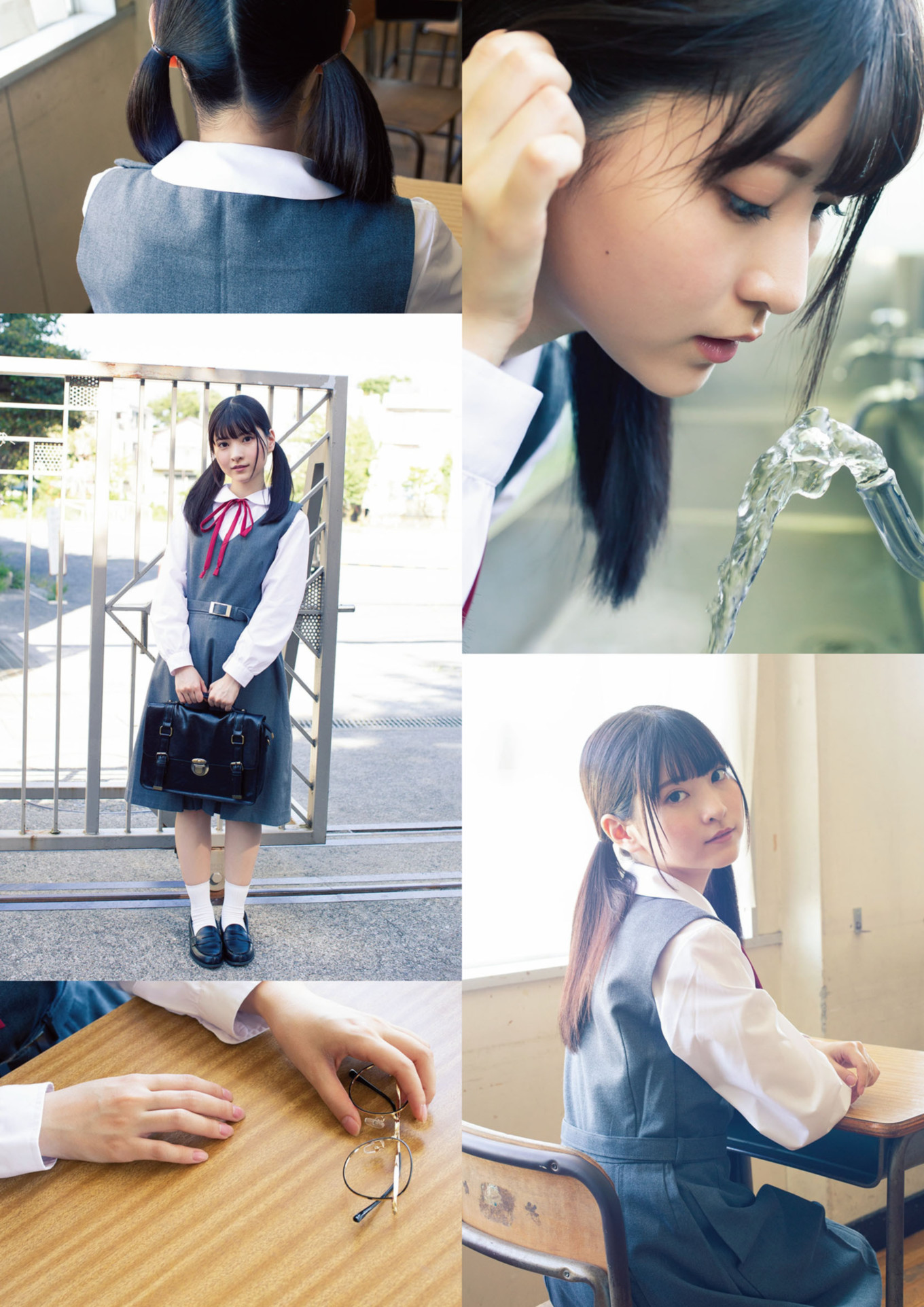 Mio Minato 水湊みお, Rui Takanashi 小鳥遊るい, ENTAME増刊 2021.10 魁!! ゼロイチ学園ビジュアルブック
