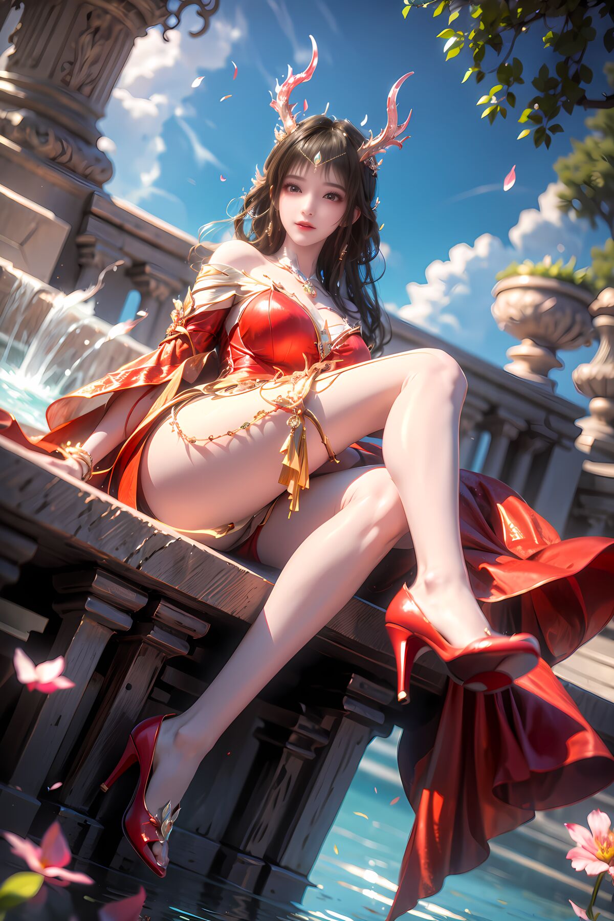 AI Generated 百炼成神 – 云落 (81P)