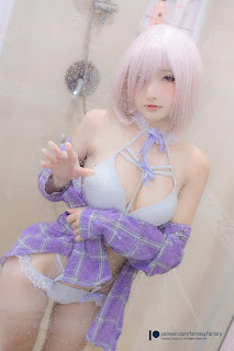 [Fantasy Factory] 小丁 – Cosplay Mashu Kyrielight – FateGrand Order