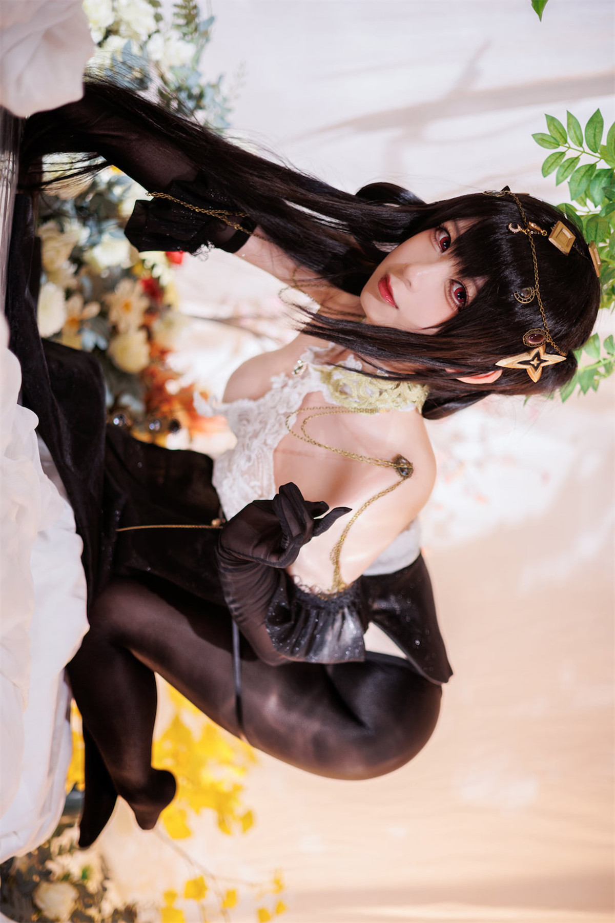 Cosplay 樱落酱w 碧蓝航线 镇海潋滟水色(32P)