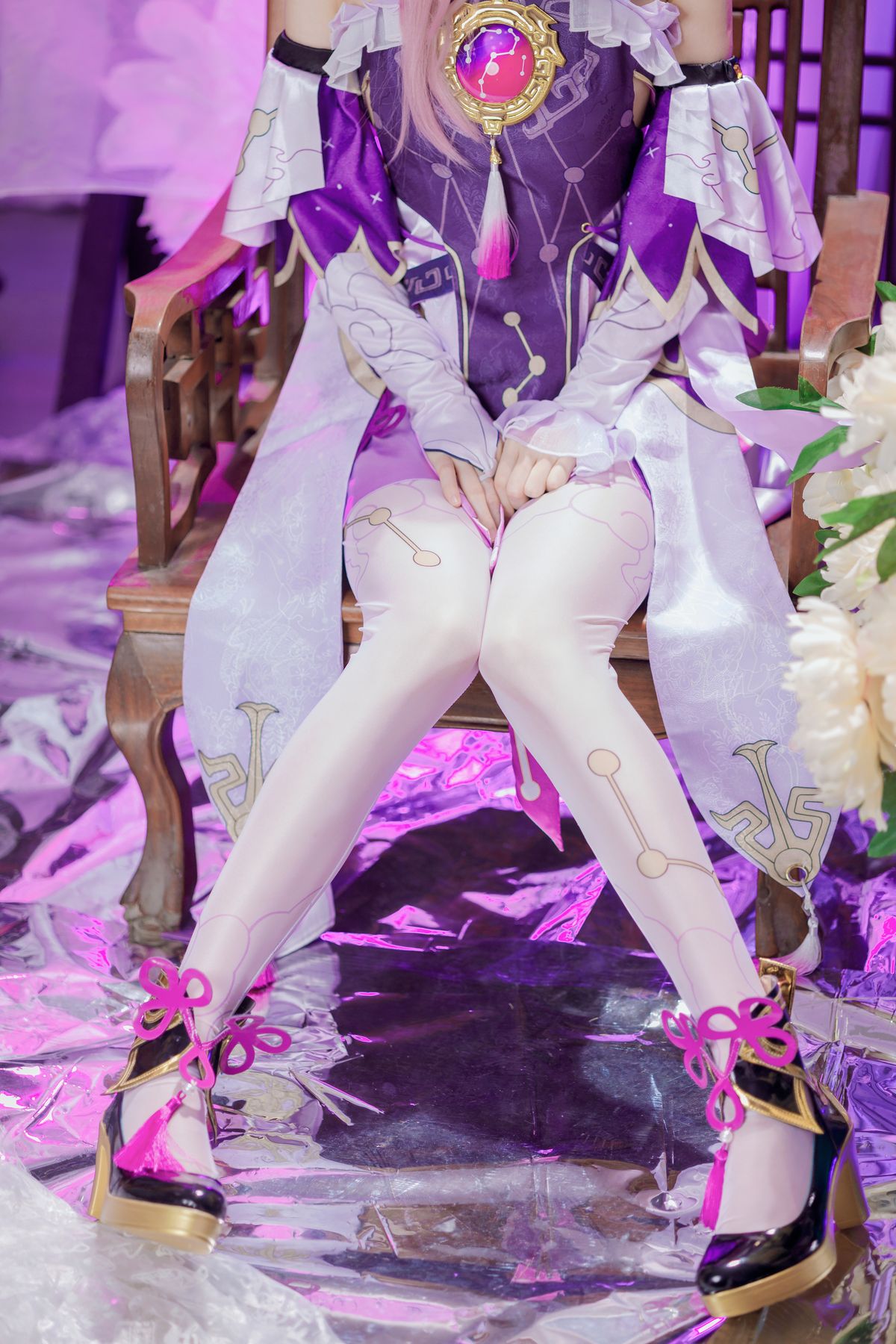 Coser@桜桃喵 – 符玄 (28P – 2V)