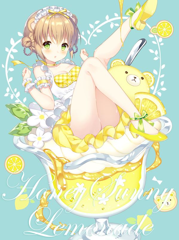 柠檬主题动漫美少女高清唯美图片