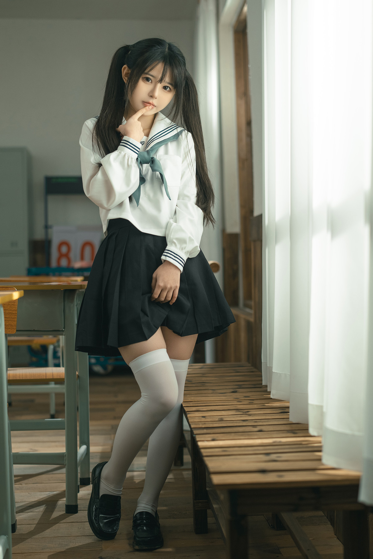 Cosplay Rua阮阮 授课中 In Class(60P)