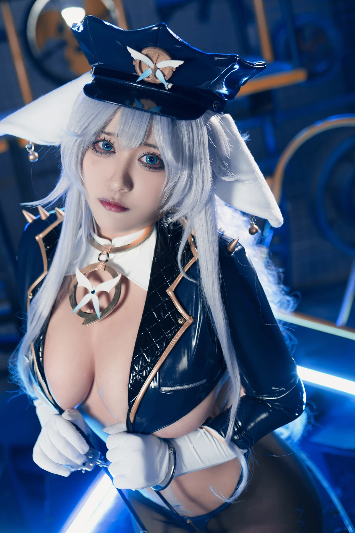 Cosplay 洛璃LoLiSAMA – 信浓女警 Set.01