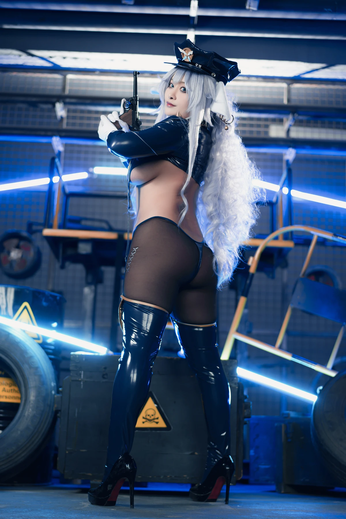 Cosplay 洛璃LoLiSAMA – 信浓女警 Set.01