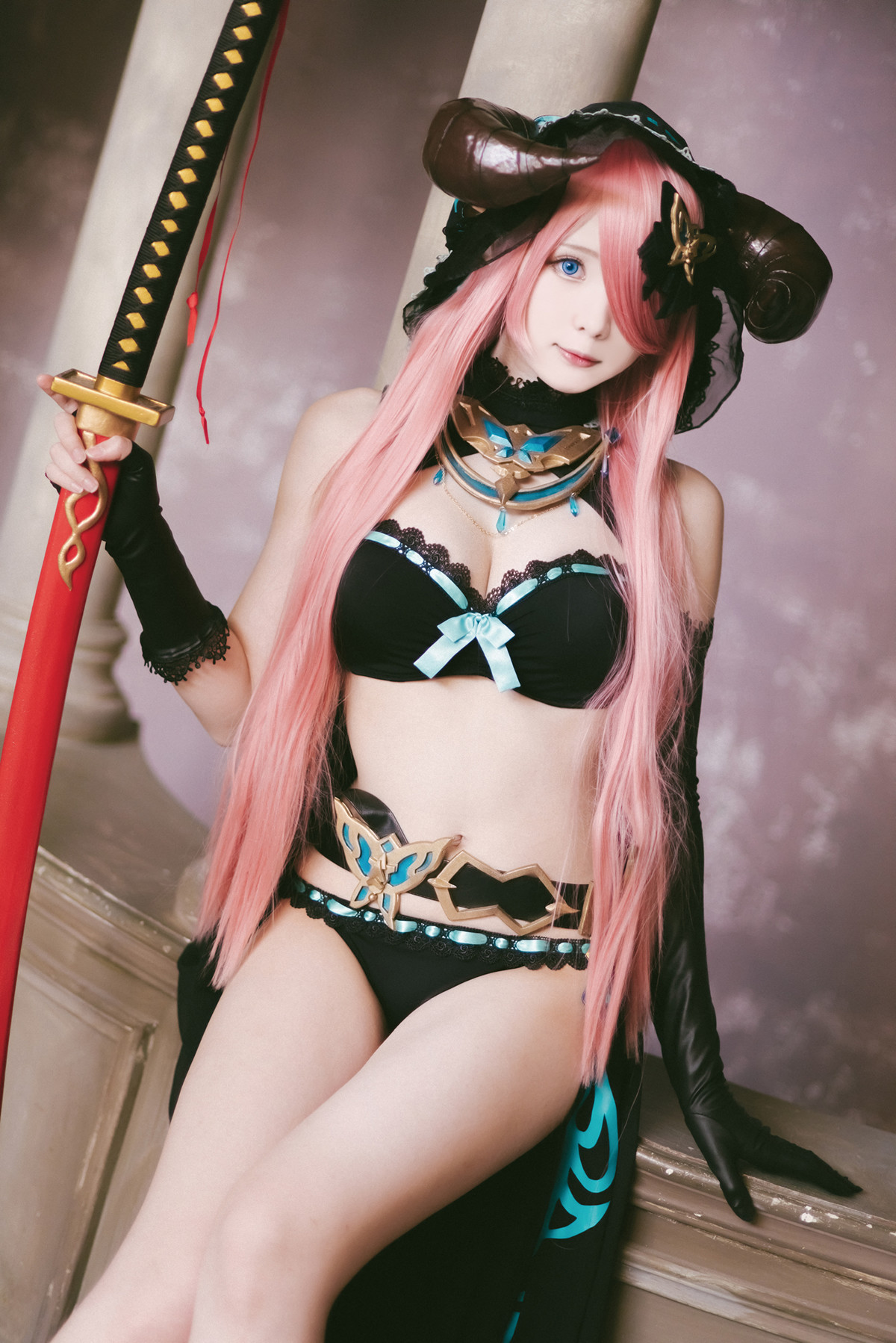 Cosplay 霜月shimo 碧蓝幻想 娜尔梅亚 Set.02(45P)