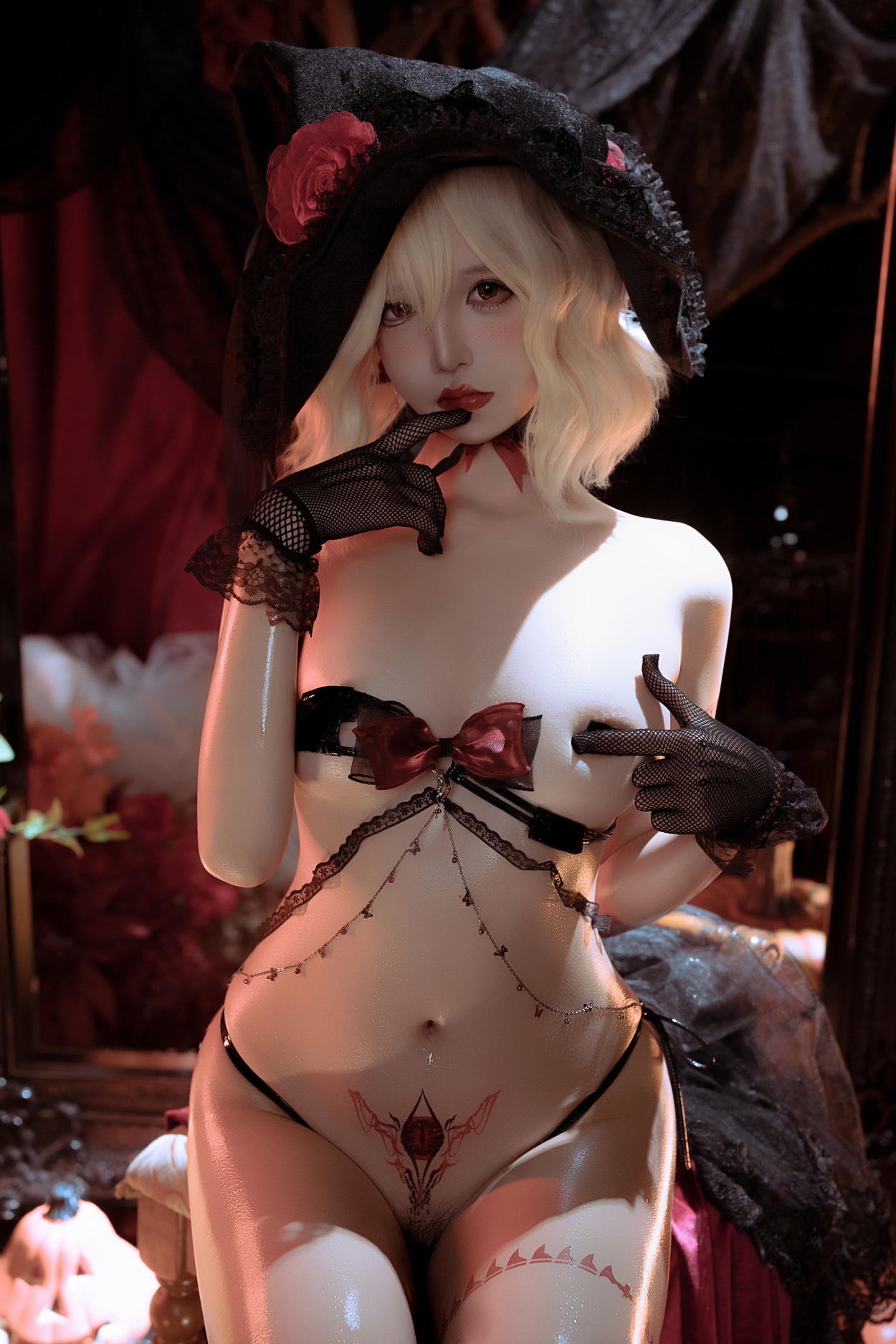 Cosplay 阿薰kaOri 魔女姐姐 Set.01(50P)