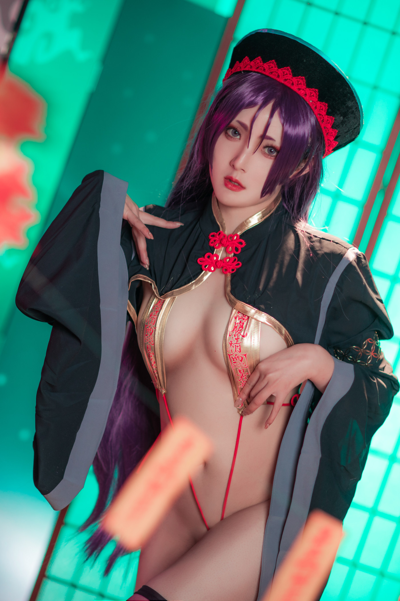 Cosplay Natsuko夏夏子 源赖光 僵尸同人(60P)