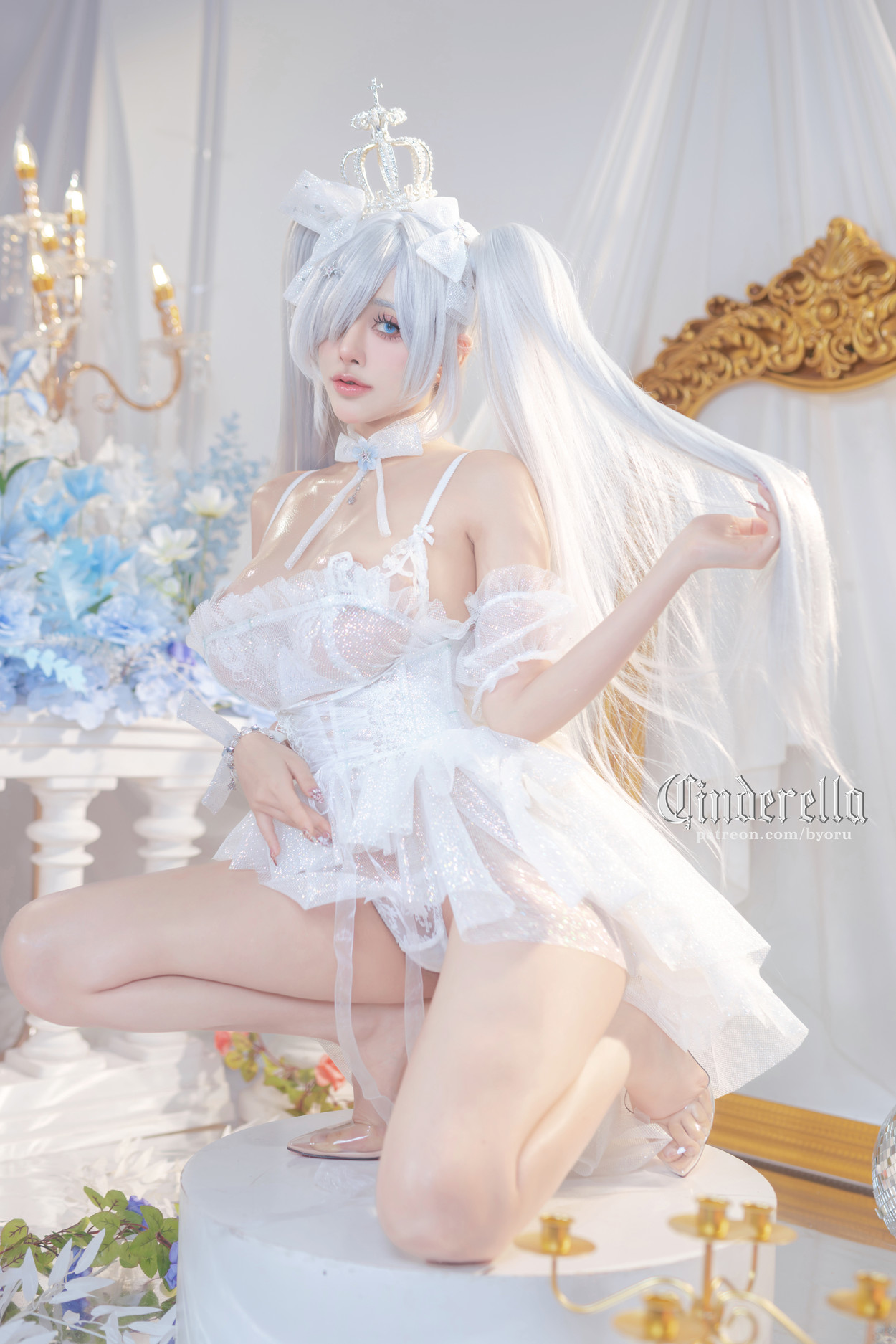 Cosplay 日本性感萝莉Byoru Cinderella(40P)