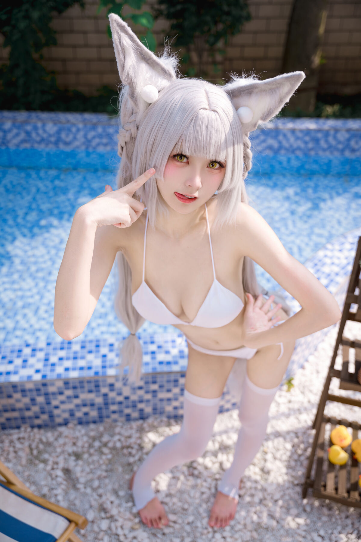 Coser@九柒喵 – 朝凪泳装 (30P)